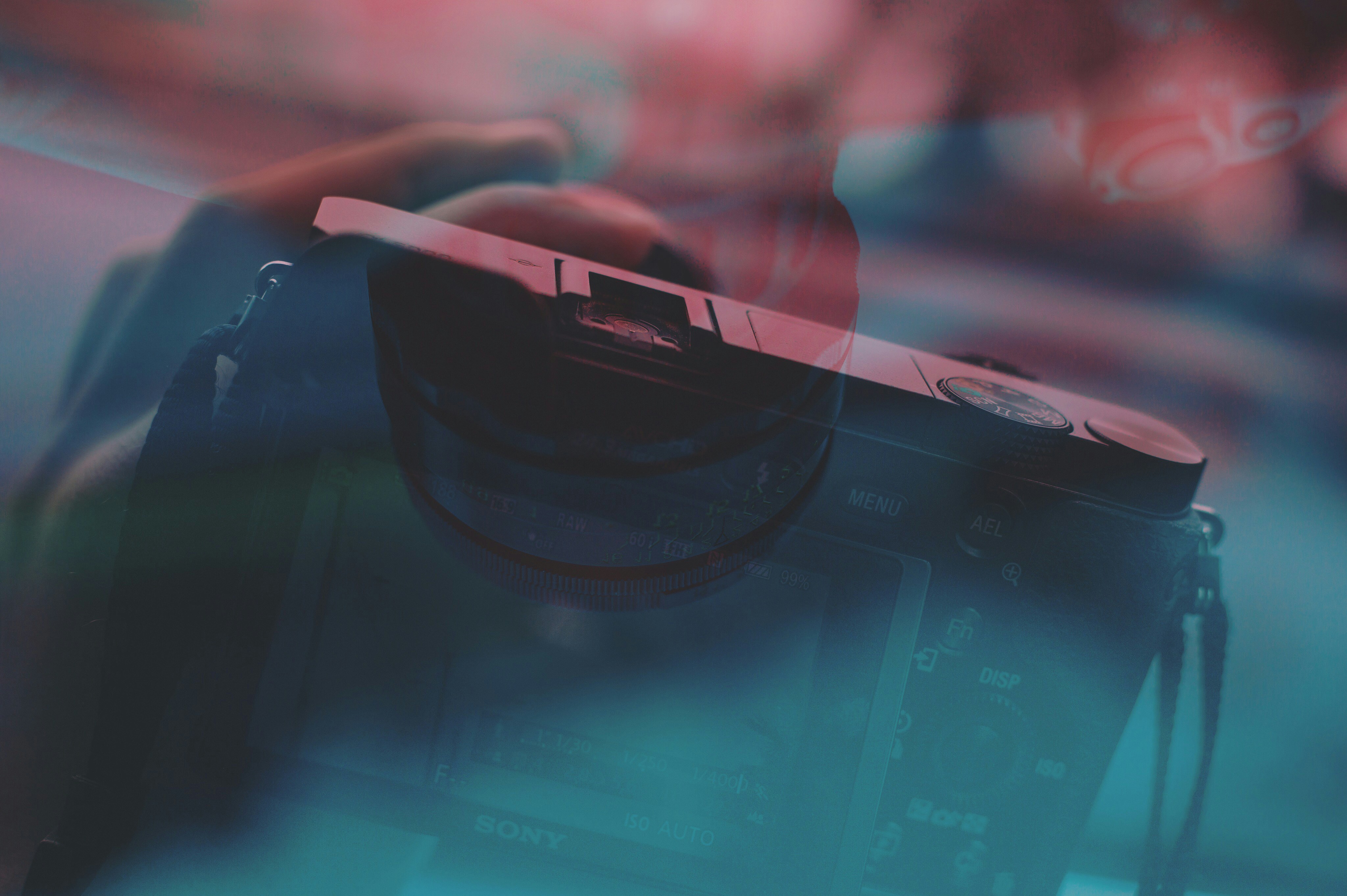 The two sides of a camera